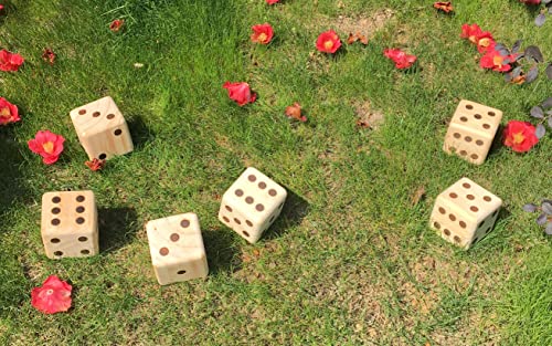 Sport Beats 0000881009 Giant Wooden Yard Dice, Outdoor Games Set Of 6 thumb #5
