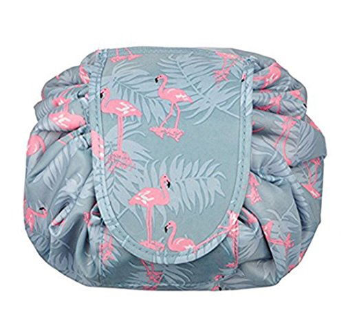 Bolsa de cosméticos de moda de gran capacidad perezoso maquillaje neceser multifunción almacenamiento portátil rápido paquete impermeable bolsa de viaje