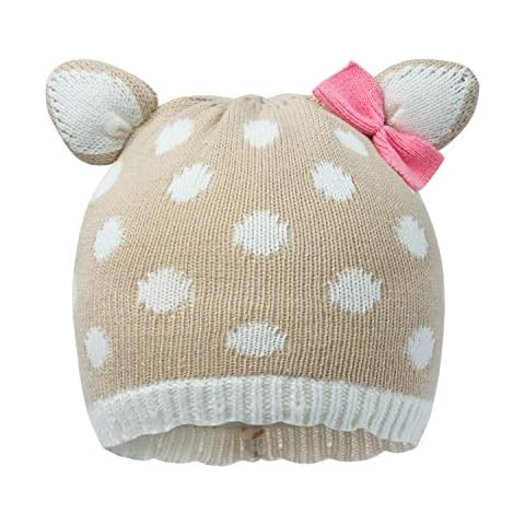 Toubaby Baby Bonnet Toddler Girl cat Hats Cotton Toddler Hats 0-4Y (2-4Y, Yellow(cat)) Cover