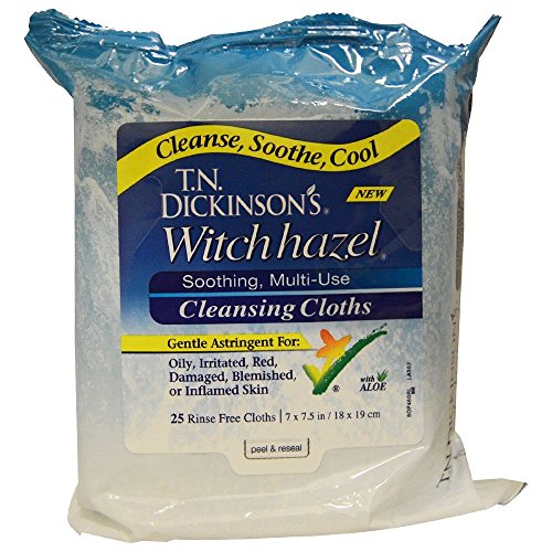 Witch Hazel Multi Clnsng Size 25ct Witch Hazel Multi Cleansing Cloths 25ct
