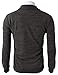 H2H Men's Plaid Shawl Collar Cardigan Sweater Charcoal US M/Asia L (CMOCAL07)