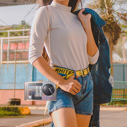 Tendycoco — Bolsa de embreagem transparente transparente para mulheres