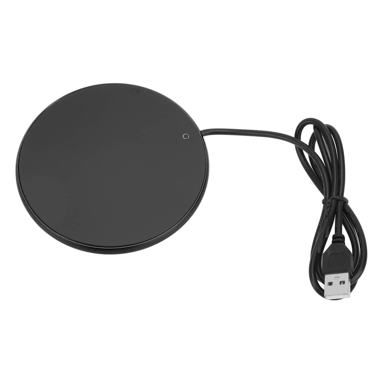 Ejoyous Scaldatazze con Connessione USB, scaldacaffè Piastra Scaldatazze Scaldatazze da caffè Temperatura Costante 55 °C per Casa, Ufficio e in Viaggio (Black)