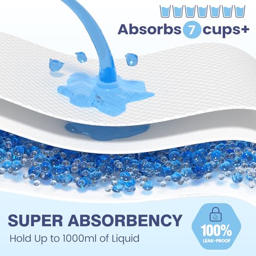 Image of SCLOSE Puppy Pads XXL 100 Count 30 inchx36 inch Dog Pee Pads Extra Large Potty Pads | Wee Wee Pads Great Value 7-Layers Super Absorbent Leak-Proof Disposable Training Pads for Puppies Doggie Pads Housebreaking