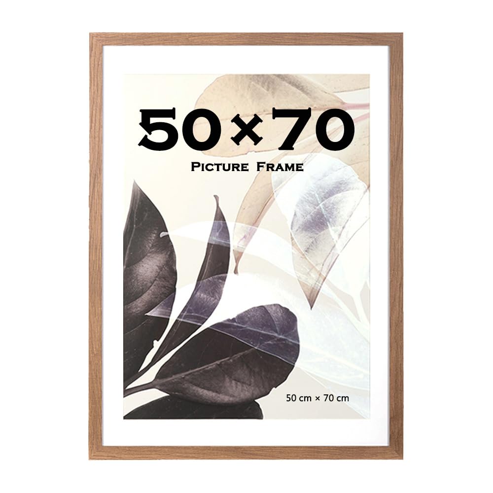 Scholar Tree Brown 50x70cm Picture Frame,1 Pack, Wall Hanging Photo Frame