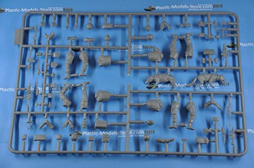 Miniatura 4 de Masterbox INFANTRYMENS modernos de EE. UU. Cordon and Search 4 Figuras 135 Master Box 35154