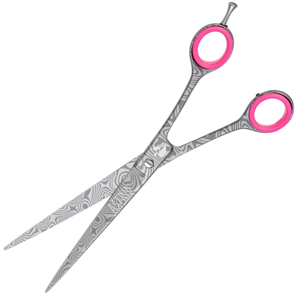 Groom Professional Astrid Straight Scissor, 8-Inch, Gray - Image 2