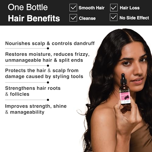 Image of Soulflower Grapeseed Oil for Hair Growth, Acne, Pimple, Face Massage, Glowing, Radiant Skin 100% Pure, Natural & Cold Pressed Ecocert Cosmos Organic Certified, 30ml