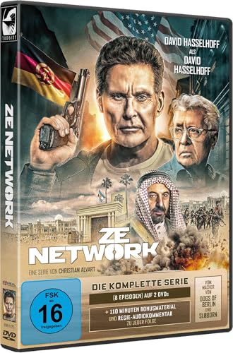 DVD de ZE NETWORK con David Hasselhoff en una comedia imperdible 3