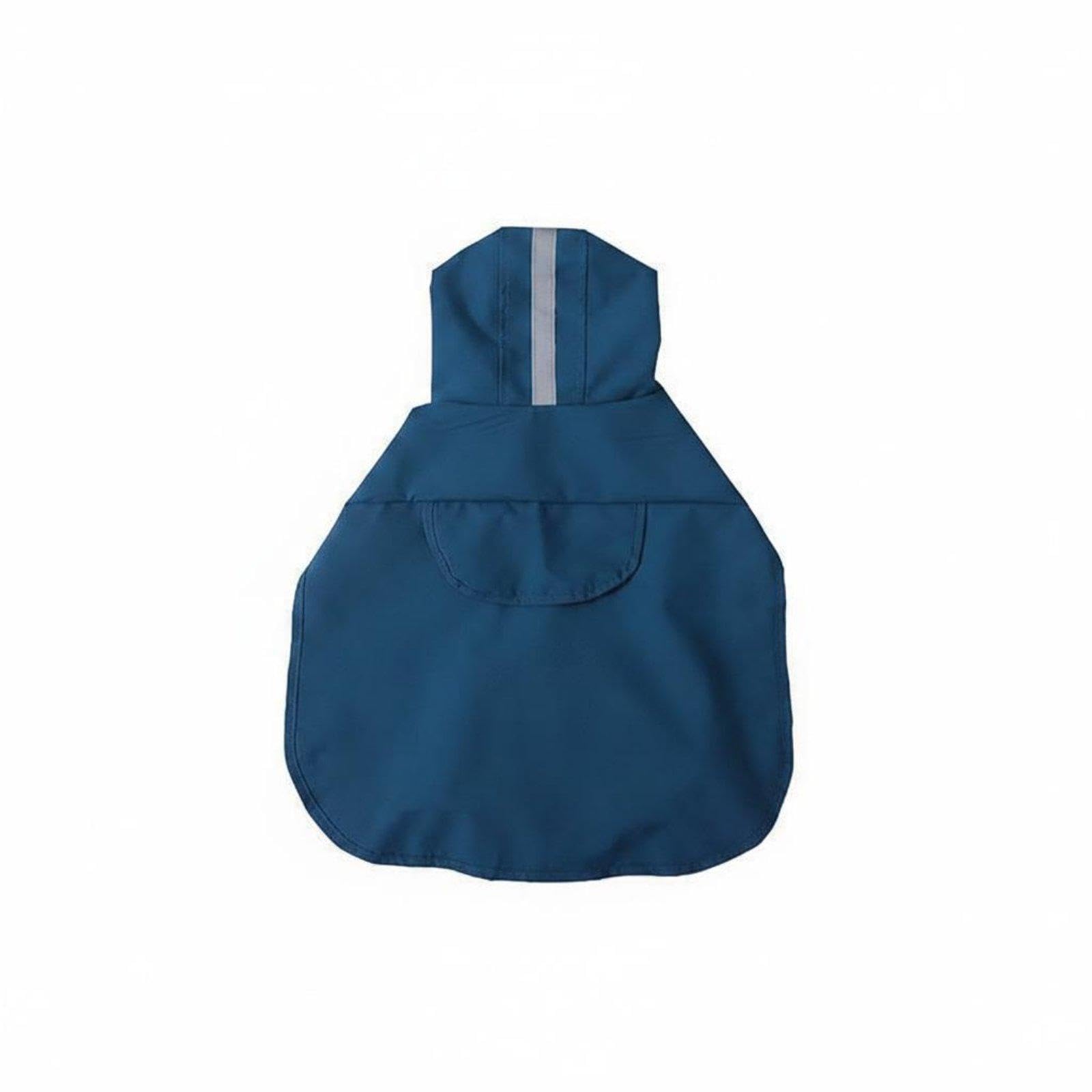STYLEHEAVEN Clear Hood Dog Raincoat Lightweight Waterproof Dog Slicker Leash Access Hole Waterproof Pet Poncho for Small Dogs, Outdoor Walks, Rainy Days Blue M|Pet Supplies| Dog Supplies| Clothing &-image-22