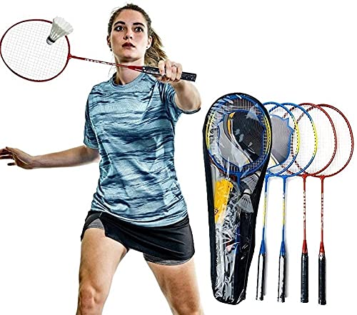 HTDHS Professionele Badminton Racket Net Set Aluminium Training Lichtste Badminton Racket met Tote Tas LightestSports… - Image 4