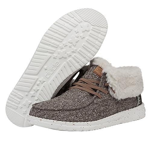 Image of HEYDUDE Women's Wendy Fold Boho | Women's Boots | Women's Pull on Boots | Comfortable & Light-Weight
