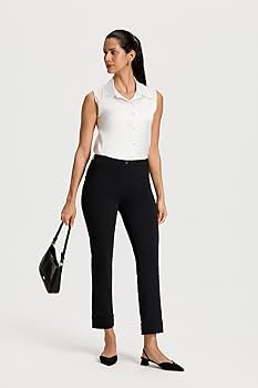 【ESC STUDIO】25SS★ spacious belt pants HIGH WAIST BELL-BOTTOM JEANS WITH BELT FOR WOMEN
