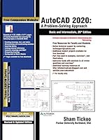 AutoCAD 2020: A Problem-Solving Approach, Basic and Intermediate 164057056X Book Cover