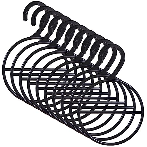 Happyyami Space-Saving Tie Rack Belt Hanger Scarf Hanger Closet Scarf Organizer Wardrobe Accessory Holder