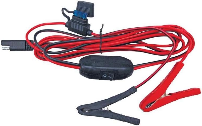 Fimco 7771784 Wire Harness with On/Off Switch, 8-Feet Lead Wire with Alligator Clips, Use On Lawn and Garden 12V Sprayers, 3-5/8" x 6-5/8"