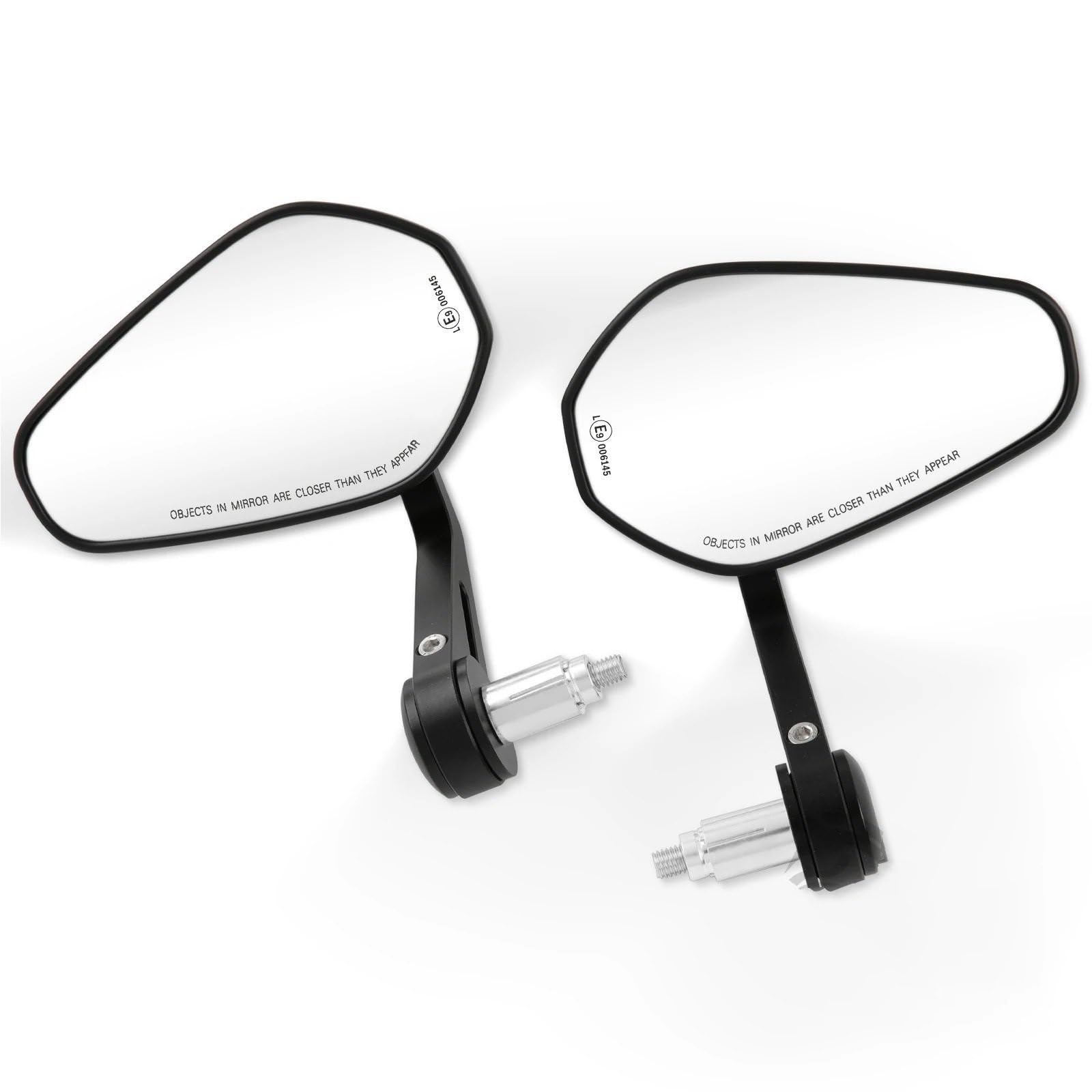 Specchietti Retrovisori For Moto E Scooter, For Estremità Del Manubrio, Adatti For Yamaha, For Kawasaki, Ricambi For