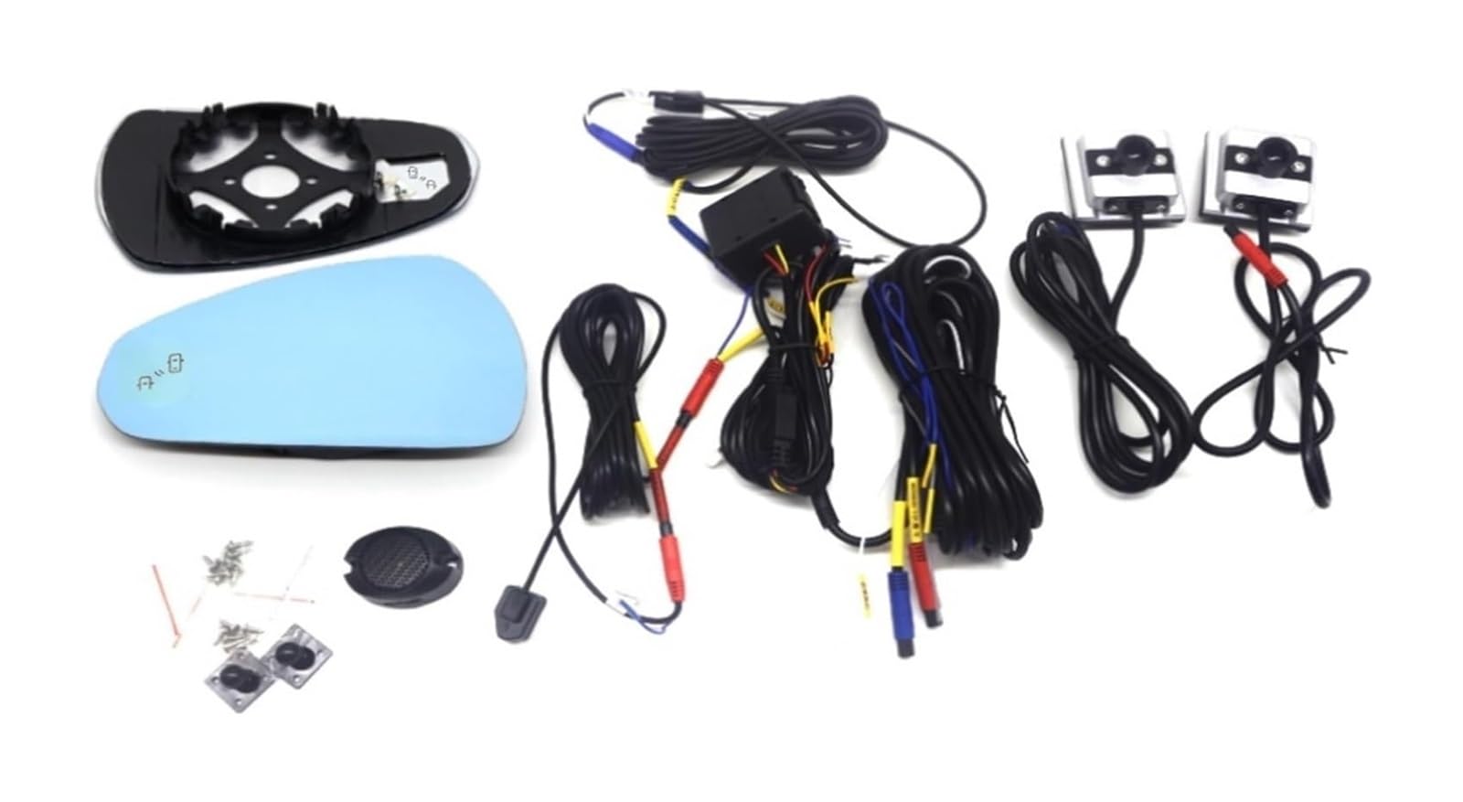 Compatible for Chery Arrizo 3 2014-2015 Car Assist Lane Changing Blind Spot Monitoring System BSD BSM BSA Radar Parking Sensor(Blue Mirror)