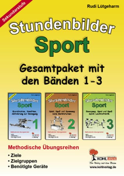 Stundenbilder Sport SEK, Bd.1-3: Gesamtpaket
