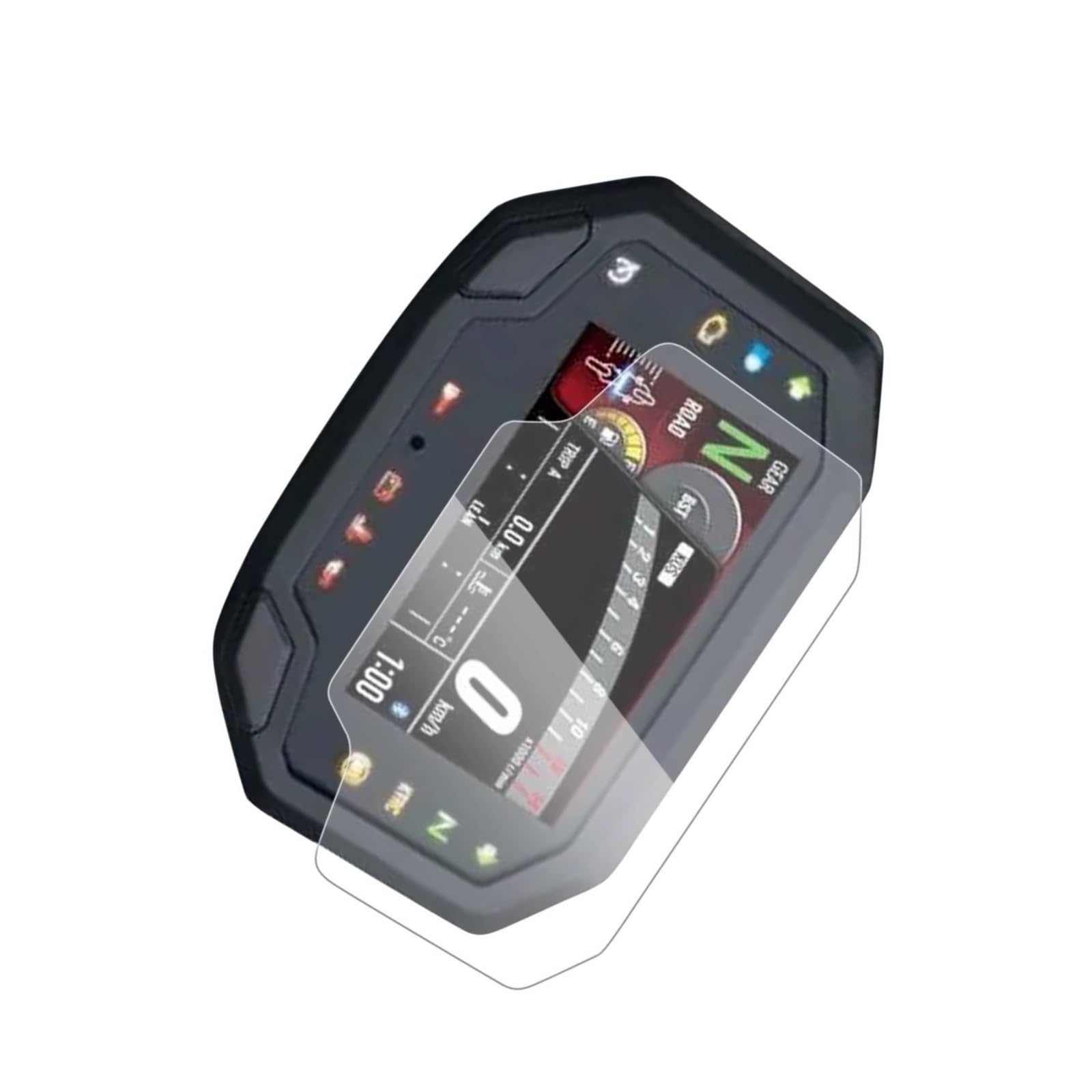Protector pantalla salpicadero compatible con ZH2 2020-2026 película racimo motocicleta 7