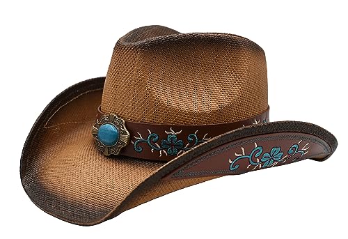 Image of THE CELL Straw Cowboy Hat