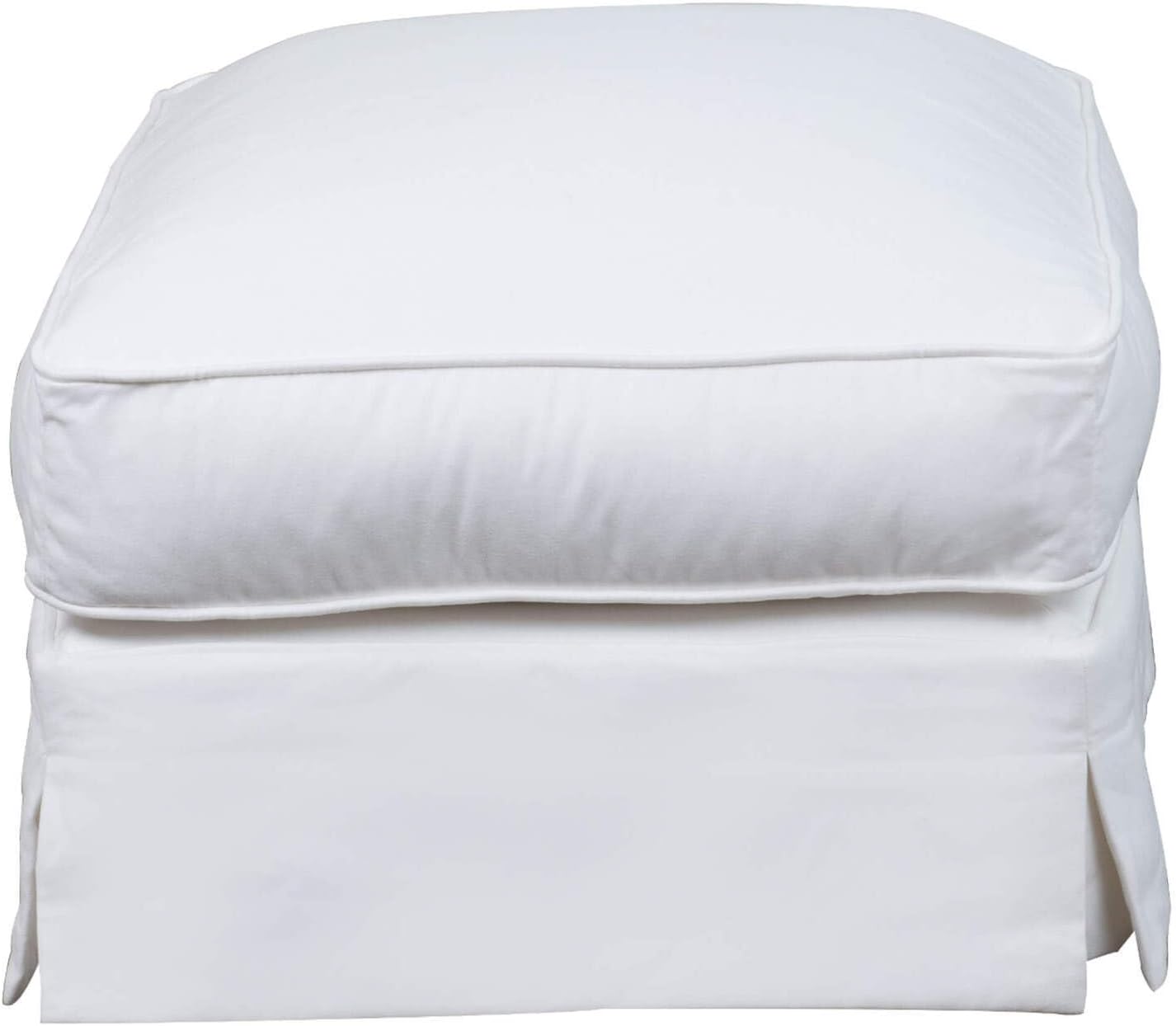Maykoosh Washable Performance Fabric Sofa Cover - Water Resistant Stain Proof White