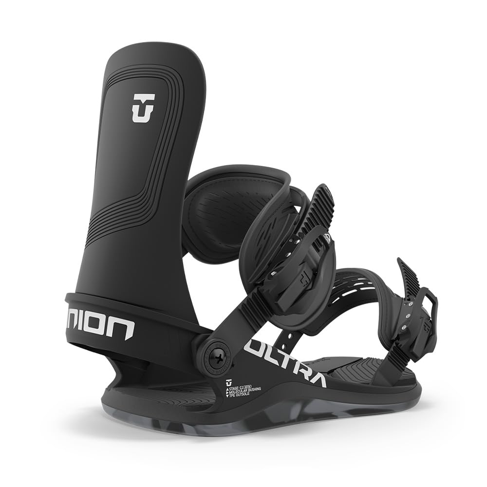 Union Ultra W. Womens Snowboard Bindings, M, Black