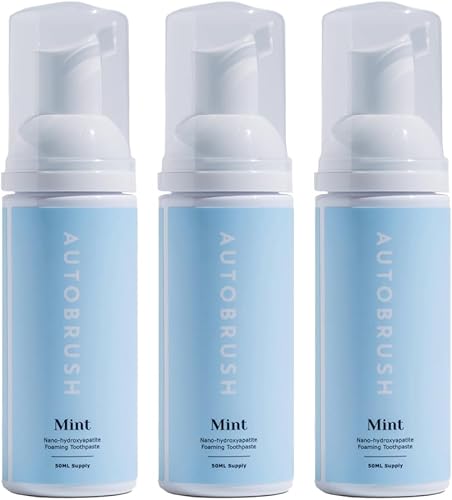 Miniatura 17 de autobrush Pasta dental espumosa con flúor para niños, sabor a fresa, blanqueamiento y limpieza profunda, apta para viajes, anticavidad (paquete de 2)