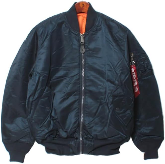 Alpha Industries MA-1 Flight Jacket, blue, XX-Large : Amazon.sg