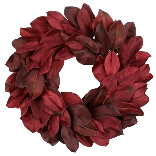 Briful 23in Magnolia Christmas Wreath for Front...