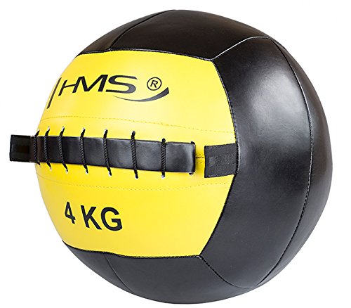 HMS Unisex Gymnastikball 17-41-025, Gelb, One Size, 5907695518276