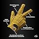 Mycl Turell Motorradhandschuhe Easy Rider - Motorrad Handschuhe Herr - Echtleder - Handschuhe Herren Motorrad Leder mit Aramid Verstärkung - Schlicht und Edel - Retro Vintage Look (Gelb, L)