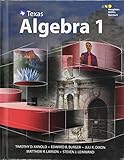 HMH Algebra 1 Texas: Student Edition 2016