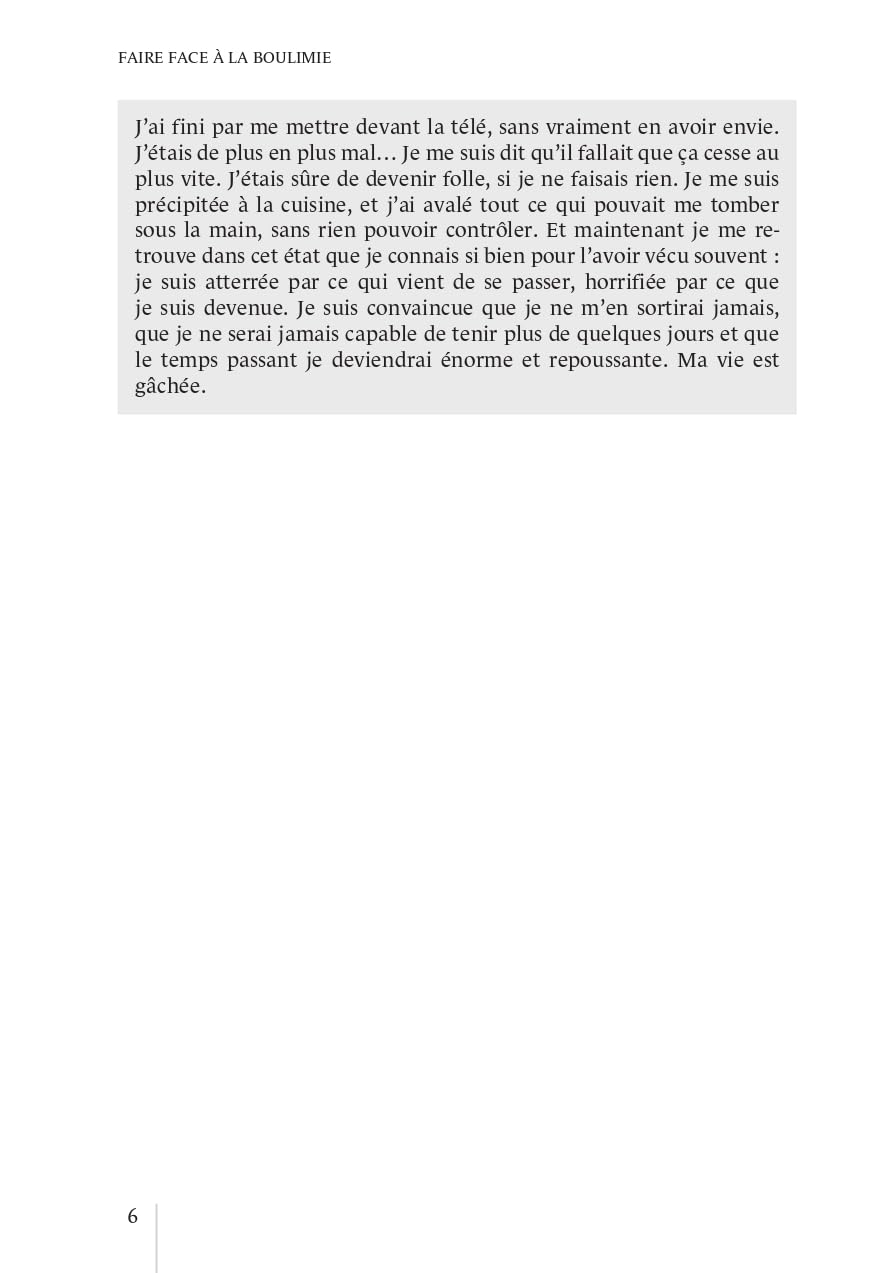 Faire face à la boulimie: Une démarche efficace pour guérir