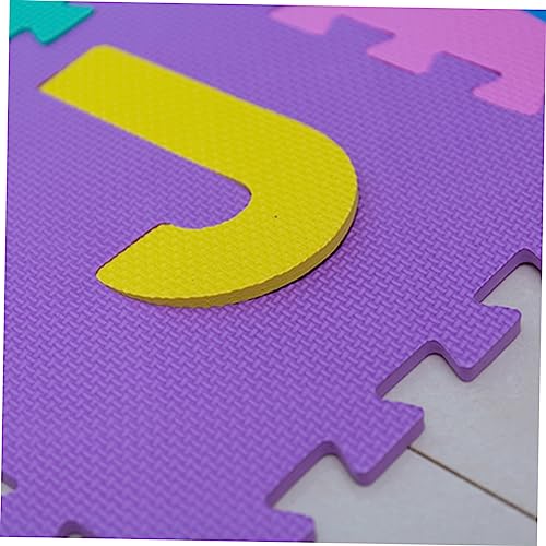 KOMBIUDA 10 Stks Baby Vloer Speelkleed Baby Speelkleed Kids Vloer Kussen Baby Vloermat Baby Kruipen Mat Baby Grijpende Vloermatten Stiksels Gamepad Puzzel Mat Tapijt Kind Eva Speelkleed - Afbeelding 8