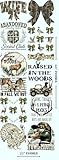 Hunting Pre-Made DTF Gang Sheet, Ready to Press DTF Transfer,Hunting, Deer, Duck, Men 22'x60'