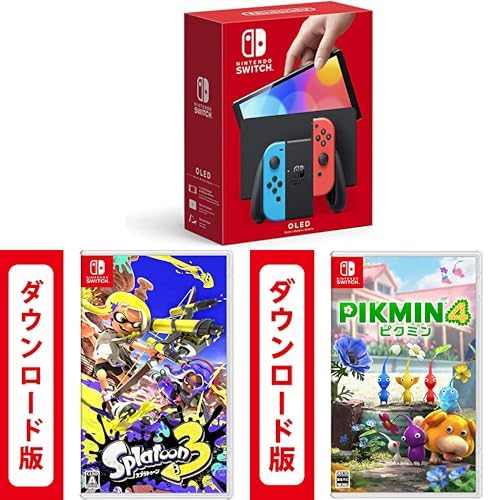 Nintendo Switch ネオンブルー/ネオンレッド/スプラトゥーン 3 Amazon.co.jp: Nintendo Switch Joy-Con(L) ネオンブルー/(R
