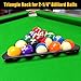 MoyanSuper Aluminum Alloy Pool Ball Rack Billiard Ball Triangle Rack for 2-1/4