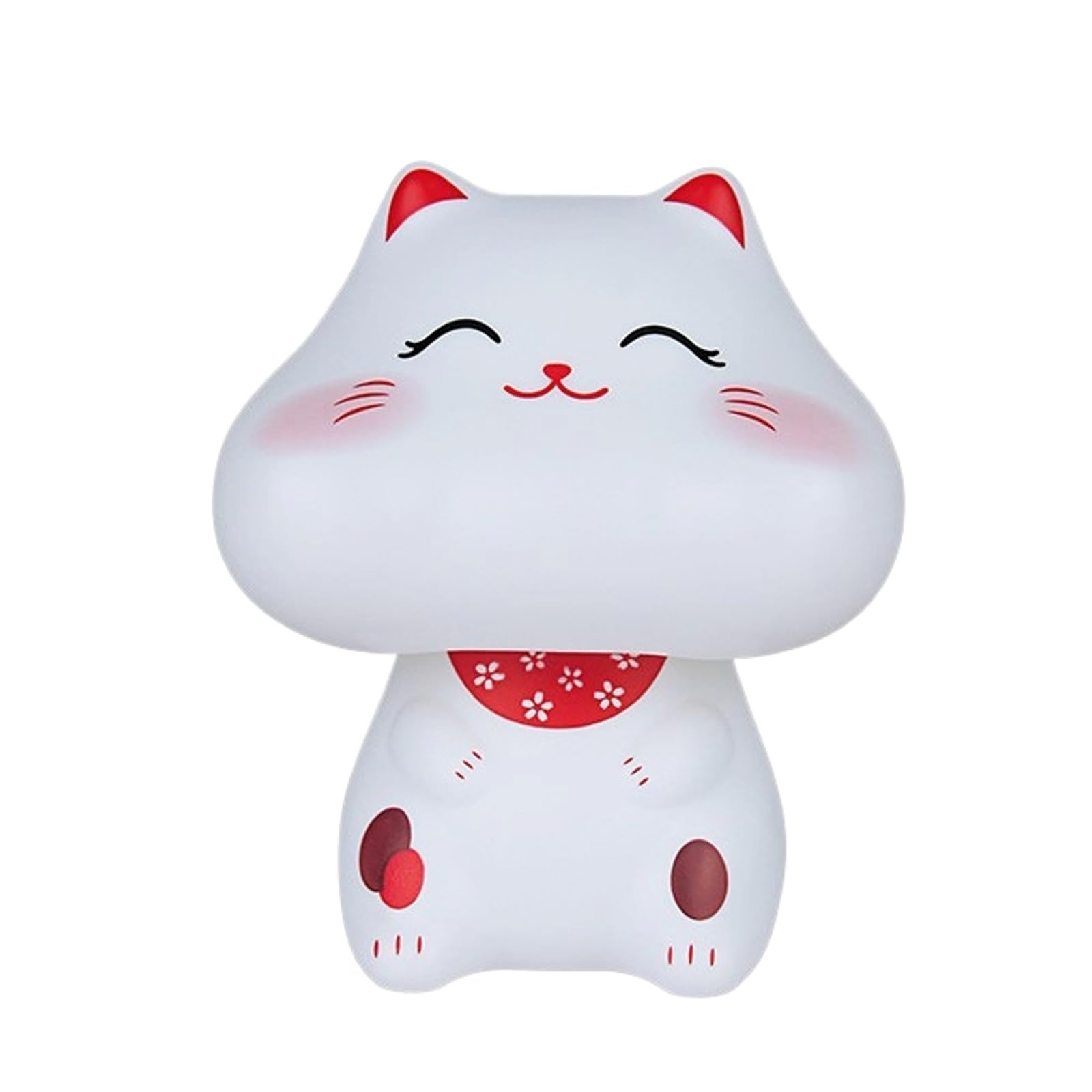 Hsioluted Smiling Successful Puss Statue Indoor Feng Shui Decoration Utilizing Sustainable Polystyrene Substance Green Puss Statue