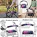 Babrukda Galaxy Walker Seat Cushion Set for Seniors Rollator Walker Seat and Backrest Covers Reusable Rollator Bag Under Seat Tote Organizer Pouch Storage to Walkers