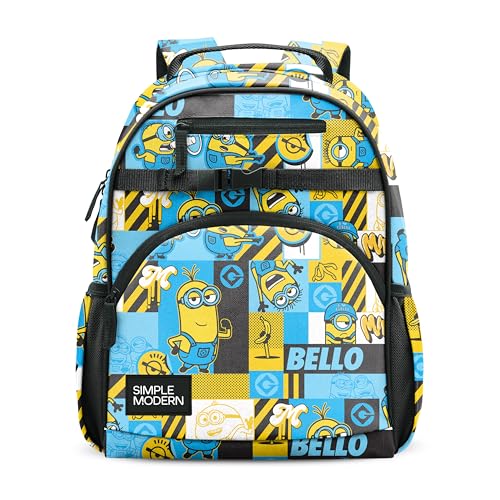 Simple Modern Medium Despicable Me Toddler Backpack for School Girls and Boys | Kindergarten Elementary Kids Backpack | Fletcher Collection | Kids - 15 tall | Minions Bello