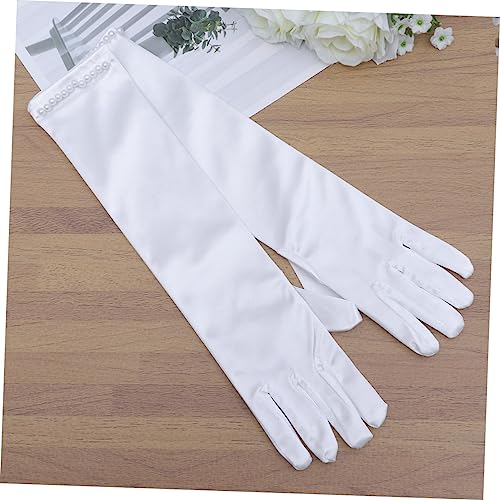 Boys and Girls Dress Gloves Bowknot Dress Gloves for Flower Girl Wedding Easter Halloween Pageant Size l2