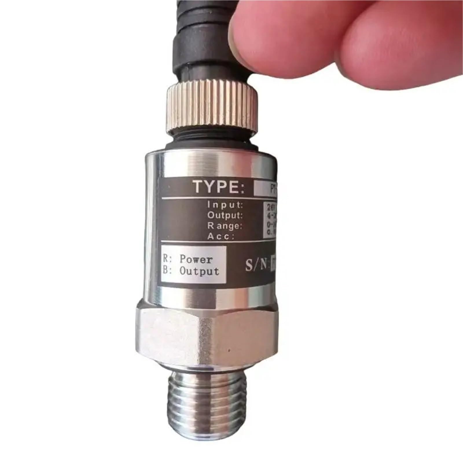 Sensor de presión PT-506 G1/4 4-20 mA - Transductor grado industrial for bomba agua Alta precisión(10Bar)