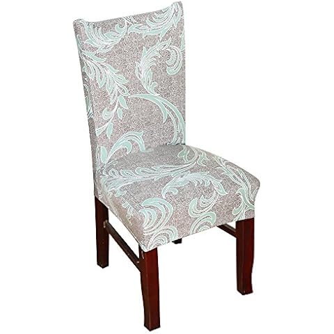 Best World 4 Yu Wocharm New Removable Stretch Slipcovers Dining Chair Seat Cover Protector Cover (#11, 1) Cover