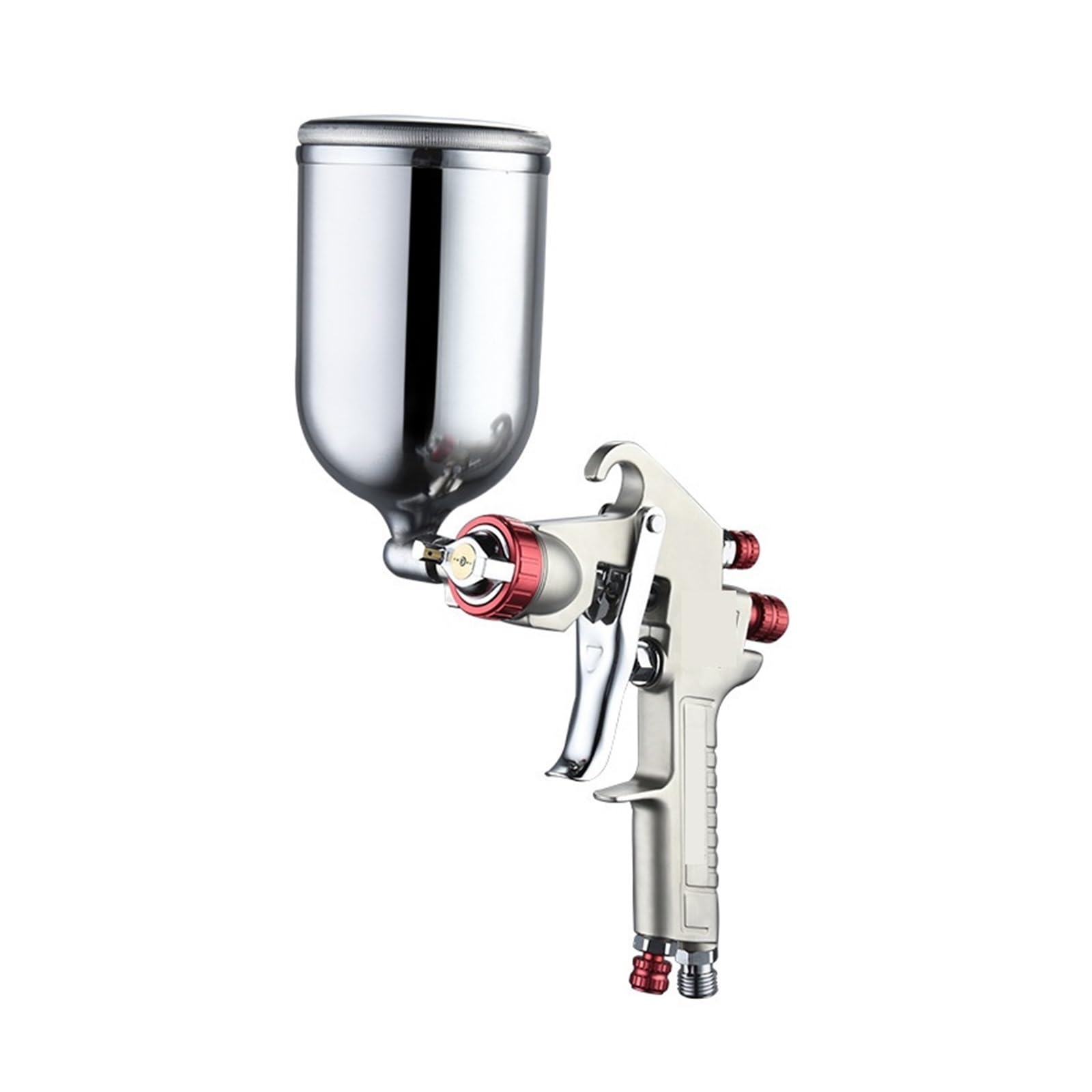 Pistolet natryskowy, Aerograf 1.0/1.3/1.5/1.8mm pistolet do malowania natryskowego Mini aerograf farba w sprayu narzędzie do fotografii lotniczej samochodu | Bottom pot 1.0