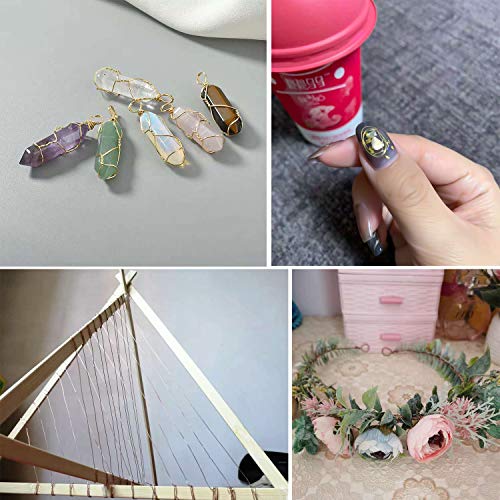 Jewelry Wire for Jewelry Making Jewelry Beading Wire for Jewelry Making Supplies 9 Pack (26 Gauge)