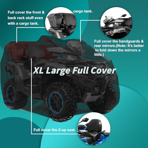 QYMOTO ATV Cover 420D XXL