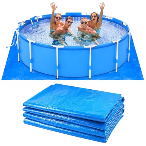 274x274cm Pool Ground Cloth Foldable Swimming pool ground Mat Waterproof Outdoor Floor Protector for Inflatable Frame and Above Ground Pools Hot Tub Spas 9X9 ft