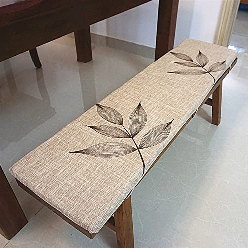 Cojín para banco de jardín de 2/3 plazas, para interiores y exteriores, 80/100/120 cm, perfecto para patio, columpio, cocina, cómodo y (150 x 35 cm de profundidad)