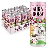 Aura Bora Sparkling Water (Raspberry Vanilla)
